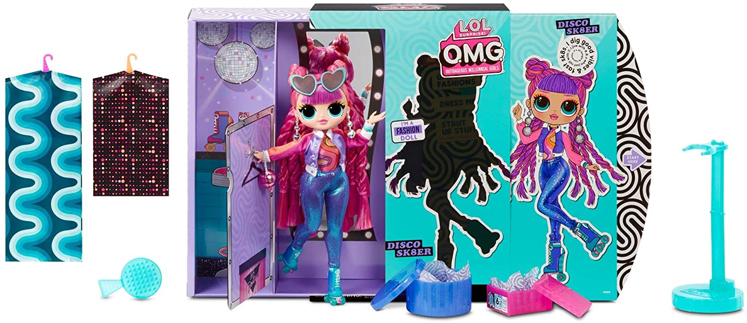 Кукла L.O.L. Surprise! O.M.G. Series 3 Roller Chick 20 сюрпризов  